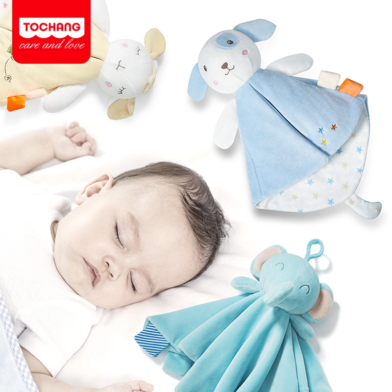 Lovely Dog Infant Soft Plush Toys Security Sleep Soothing Towel Super Soft Baby Soother