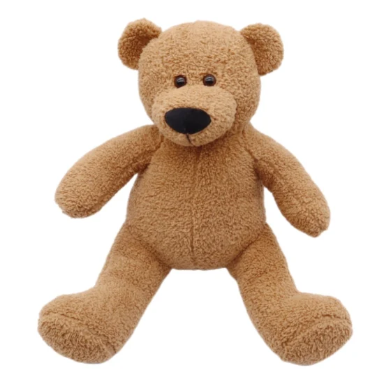 Atacado Brinquedo de Pelúcia Macio Personalizado para Bebê Branco Peles de Urso de Pelúcia 20cm Brinquedos de Presente para Crianças Brinquedos de Urso Não Recheados para Crianças Brinquedos Faça Você Mesmo Peles de Animais
