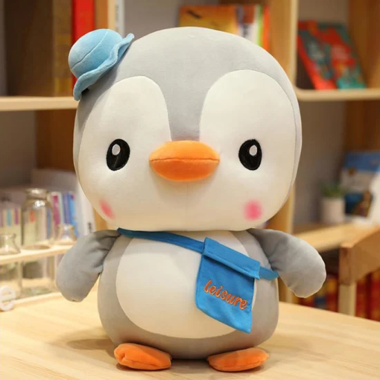 Brinquedos de pelúcia pinguins fofos de 15 polegadas animais aprovados pela Cpsia