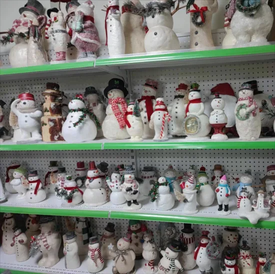 Ornamentos de natal personalizados de fábrica oem artesanato em resina led luz de natal decoração de boneco de neve polyresin presentes de boneco de neve fabricante de artesanato de boneco de neve na china