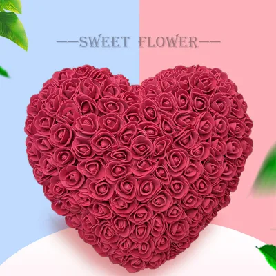 Rose Love Immortal Flower Rose Heart Sabonete Flower Dia dos Namorados Presente de Aniversário