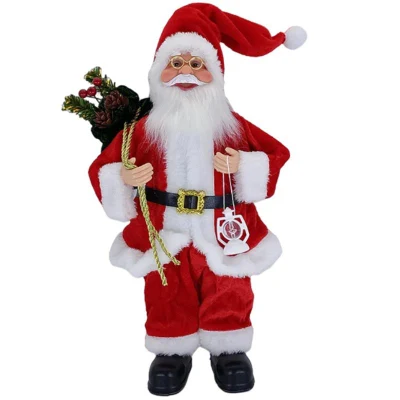 Venda imperdível Natal Papai Noel com decoração de ornamento de saco de presente