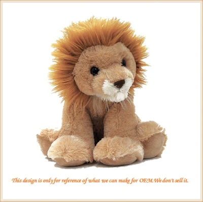 Brinquedo de pelúcia Likelife Little Baby Lion com Custom Make
