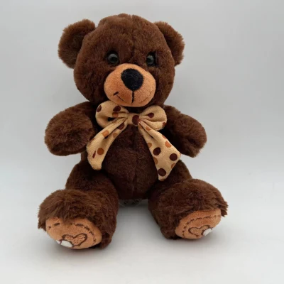 Atacado OEM personalizado presente de Natal fofo e macio para animais de estimação ursinho de pelúcia/brinquedo de pelúcia para crianças bebê
